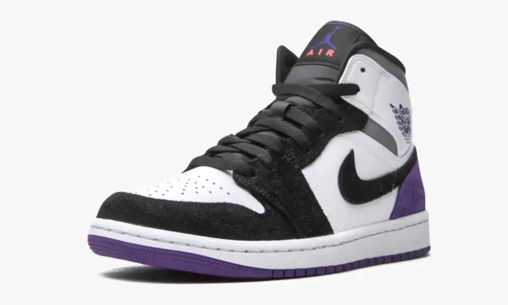 Air Jordan 1 Mid SE "Court Purple Suede" 