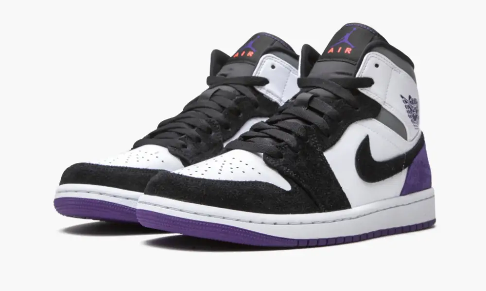 Air Jordan 1 Mid SE "Court Purple Suede" 
