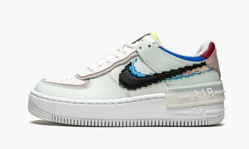 W AF1 Shadow SE "Pixel Swoosh" 
