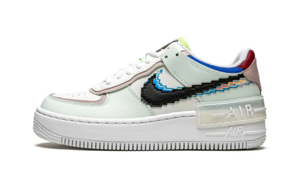 W AF1 Shadow SE "Pixel Swoosh" 