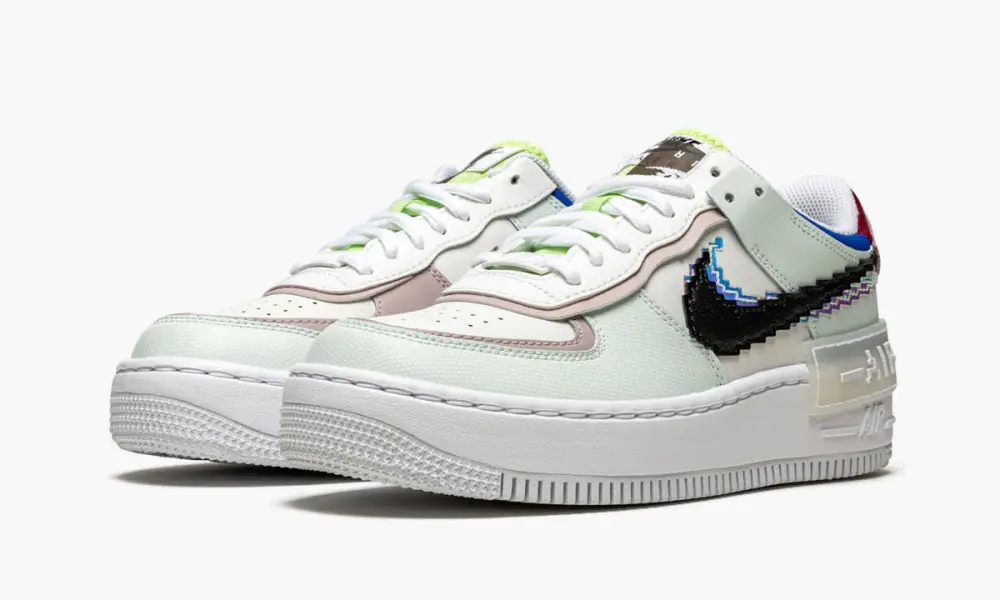 W AF1 Shadow SE "Pixel Swoosh" 
