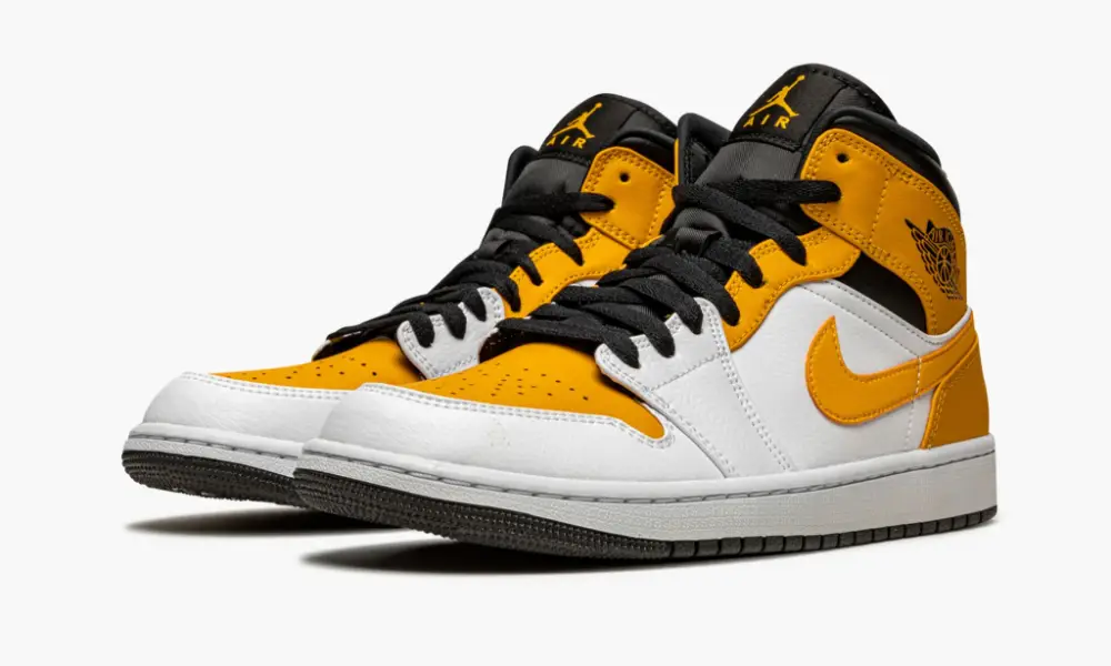Jordan 1 Mid "University Gold" 