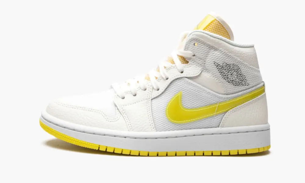 WMNS Air Jordan 1 Mid SE "Voltage Yellow" 