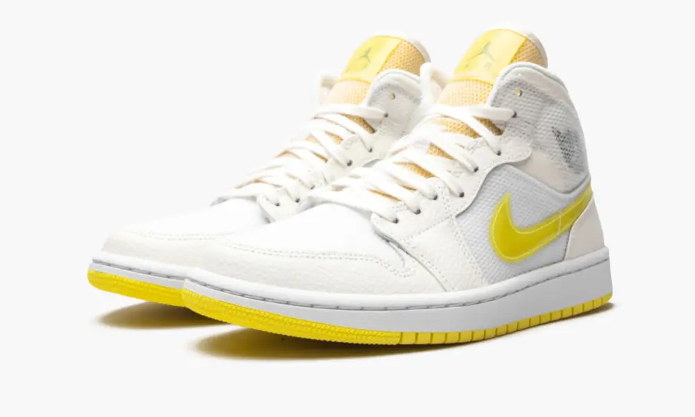 WMNS Air Jordan 1 Mid SE "Voltage Yellow" 
