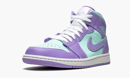 Air Jordan 1 Mid "Purple Pulse   Glacier Blue" 