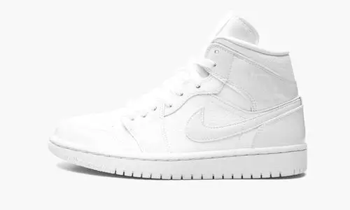 WMNS Air Jordan 1 Mid "Triple White" 
