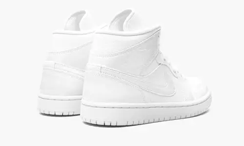 WMNS Air Jordan 1 Mid "Triple White" 