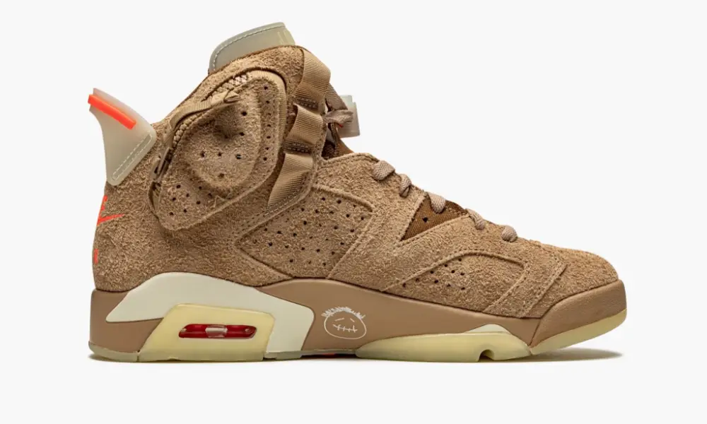 Air Jordan 6 Retro "Travis Scott - British Khaki"