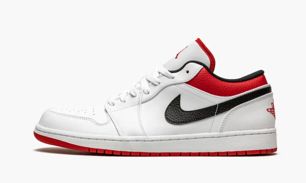 Air Jordan 1 Low "White Gym Red"