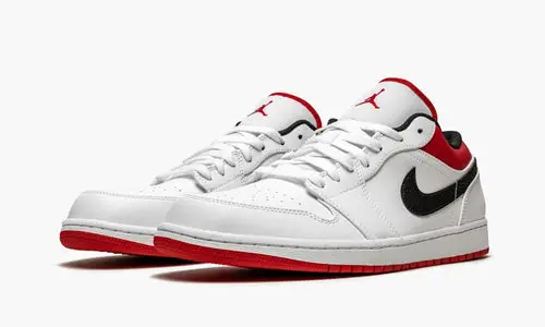 Air Jordan 1 Low "White Gym Red"