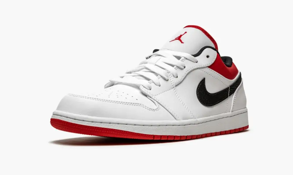 Air Jordan 1 Low "White Gym Red"