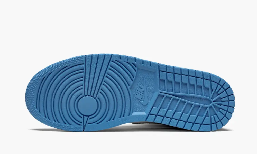 WMNS Air Jordan 1 Mid "Black White University Blue"
