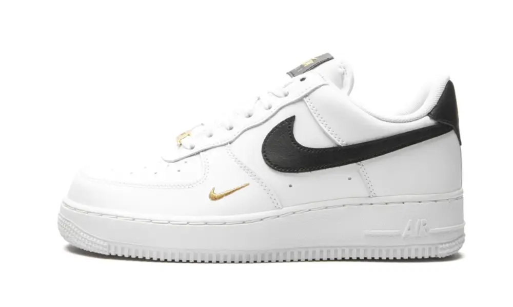 WMNS Air Force 1 Low Essential "White Black Gold"