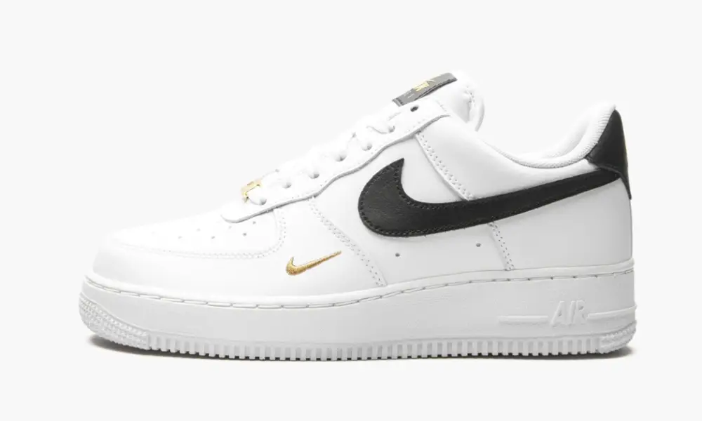 WMNS Air Force 1 Low Essential "White Black Gold"