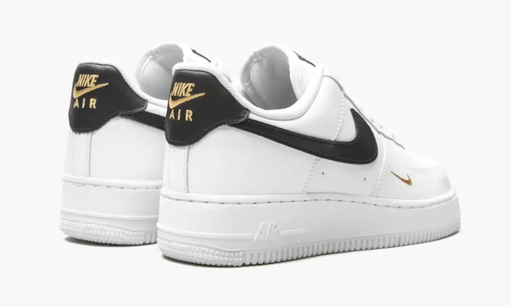 WMNS Air Force 1 Low Essential "White Black Gold"
