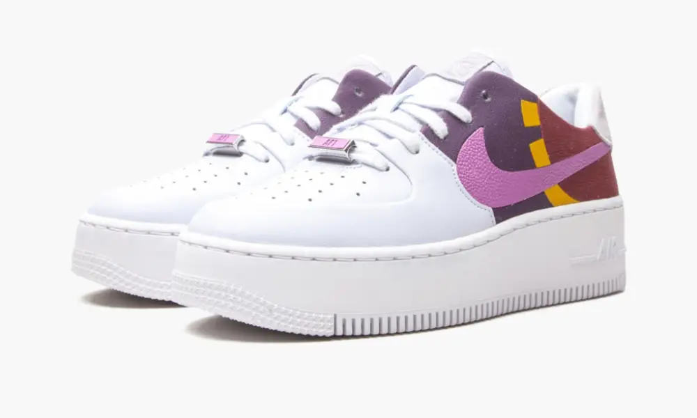 Air Force 1 Sage Low LX WMNS "Grey Dark Orchid" 