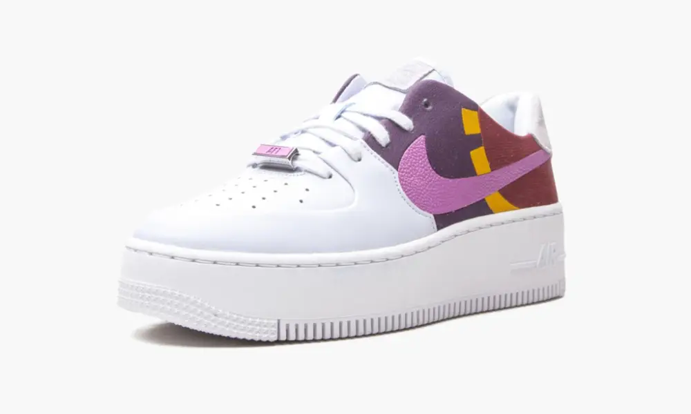 Air Force 1 Sage Low LX WMNS "Grey Dark Orchid" 