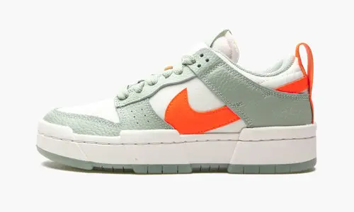 WMNS Dunk Low Disrupt "Sea Glass   Hyper Crimson" 