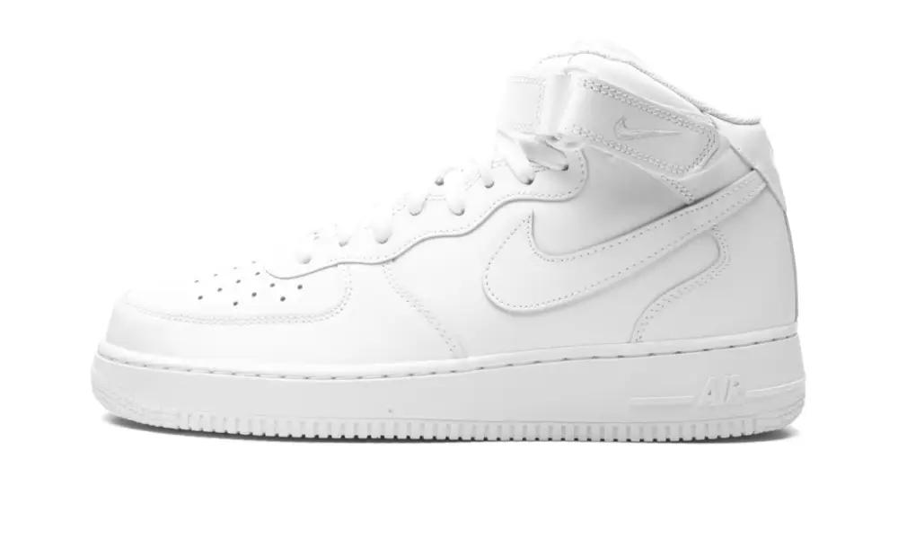 Air Force 1 Mid '07 "Triple White" 
