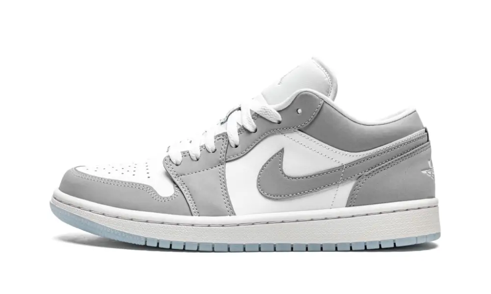 WMNS Air Jordan 1 Low "White   Wolf Grey" 