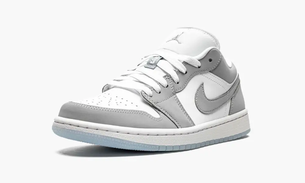 WMNS Air Jordan 1 Low "White Wolf Grey"