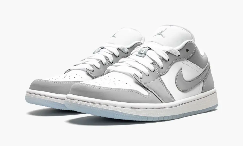 WMNS Air Jordan 1 Low "White Wolf Grey"
