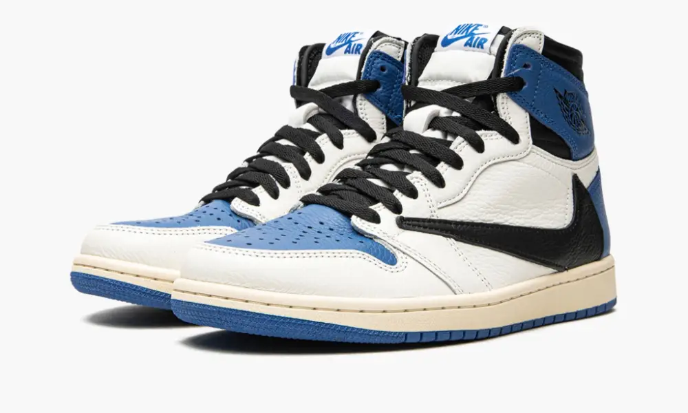 Travis Scott xFragment x Air Jordan 1 High OG SP “Military Blue”