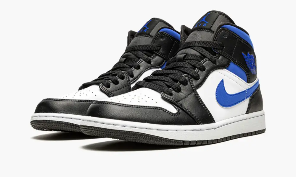 Air Jordan 1 Mid "Racer Blue Black White"