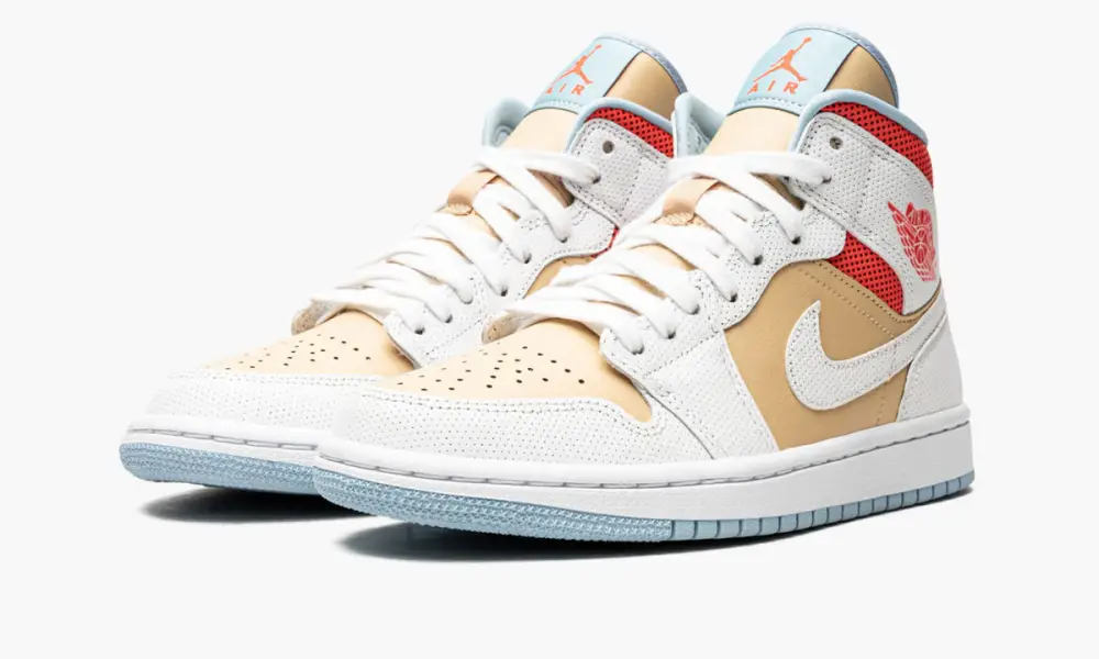 WMNS Air Jordan 1 Mid SE "Sesame" 