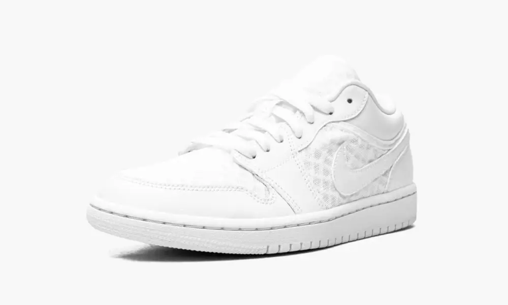WMNS Air Jordan 1 Low BREATHE "Triple White" 