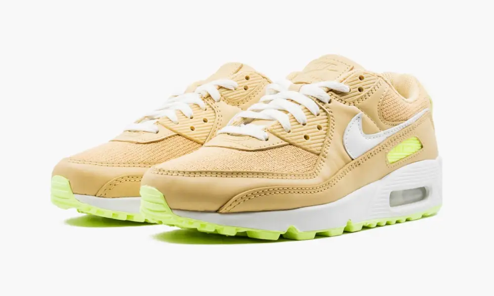 WMNS Air Max 90 "Sesame   Barely Volt" 