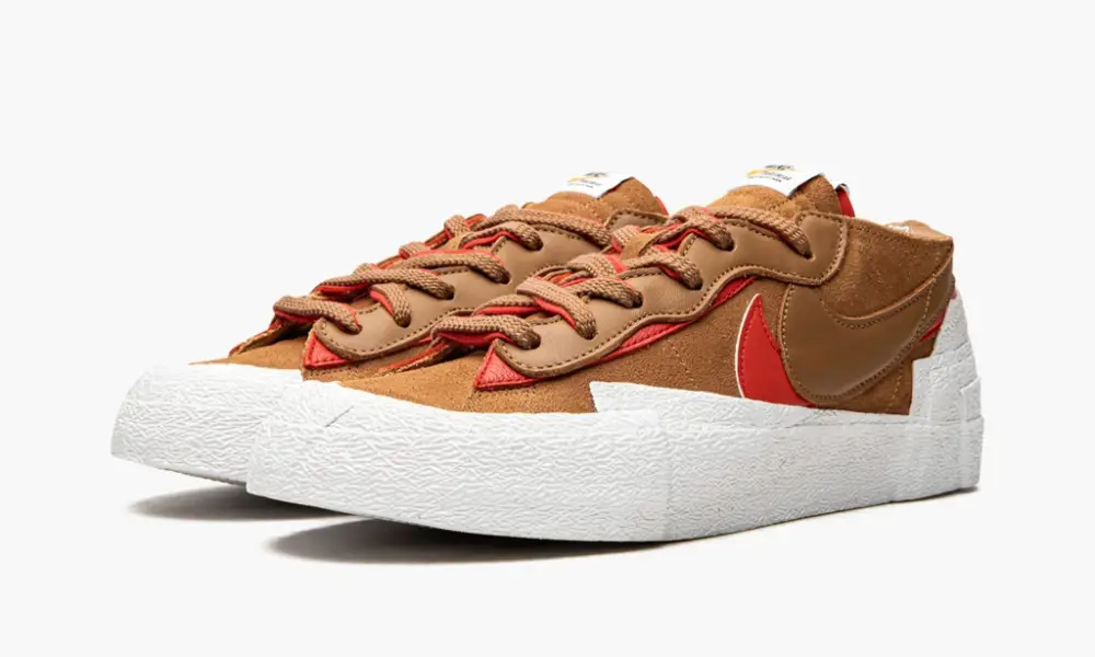 Blazer Low "Sacai - British Tan" 