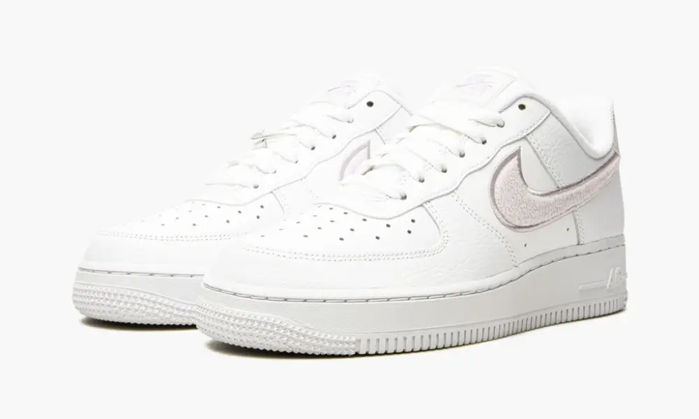 WMNS Air Force 1 Low "Chenille Swoosh - Sea Glass"