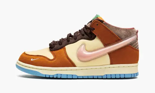 Dunk Mid "Social Status - Chocolate Milk" 
