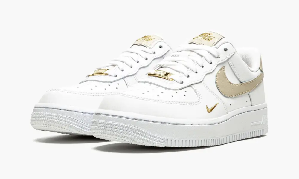 WMNS Air Force 1 Low Essential "Toe Swoosh - White   Rattan" 