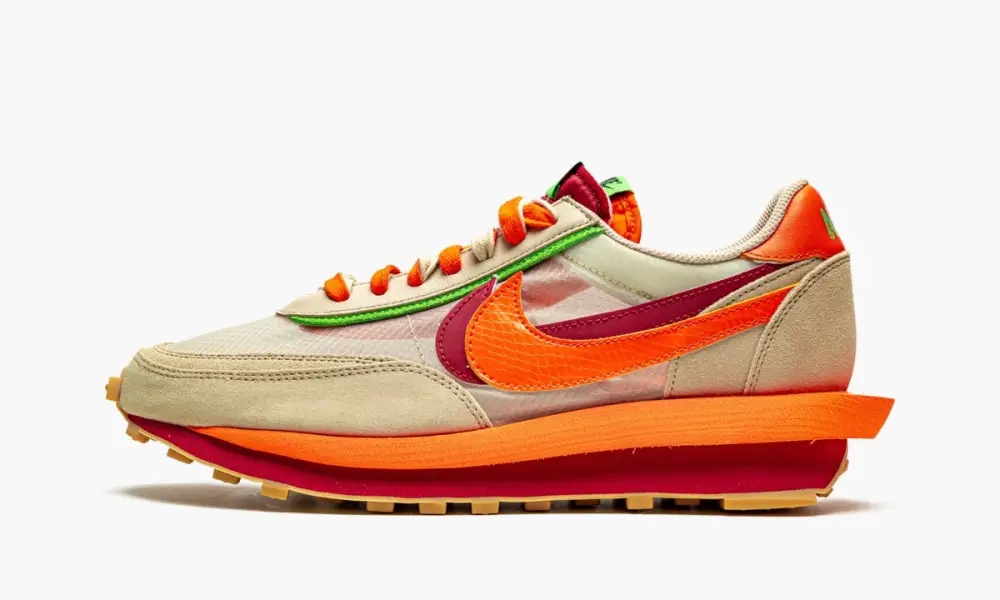 LDWaffle "Sacai x Clot - Net Orange Blaze" 