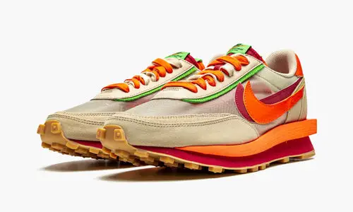 LDWaffle "Sacai x Clot - Net Orange Blaze"