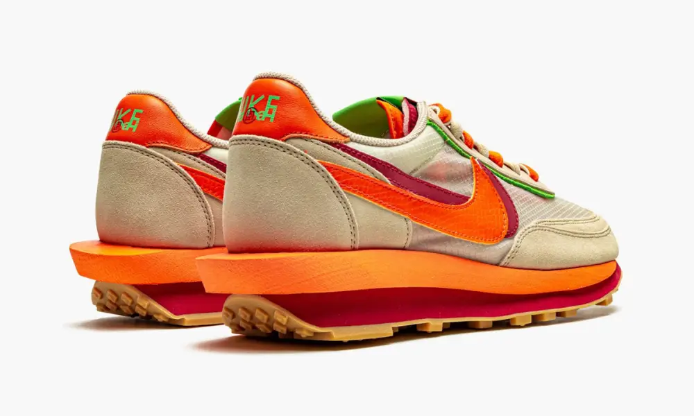 LDWaffle "Sacai x Clot - Net Orange Blaze" 