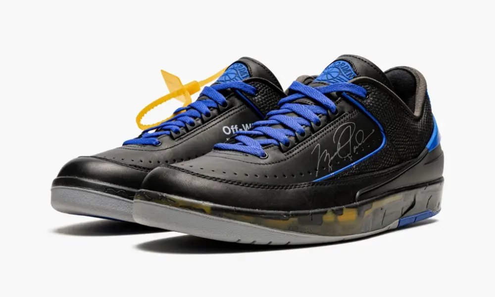 Air Jordan 2 Low OG SP "Off-White - Black Blue" 