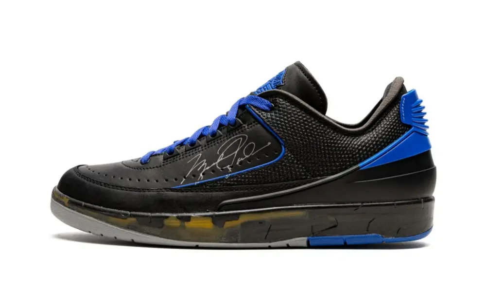 Air Jordan 2 Low OG SP "Off-White - Black Blue" 
