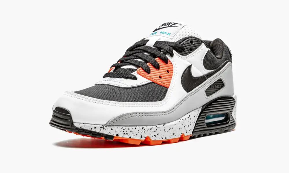 Air Max 90 "Black   White   Turf Orange" 