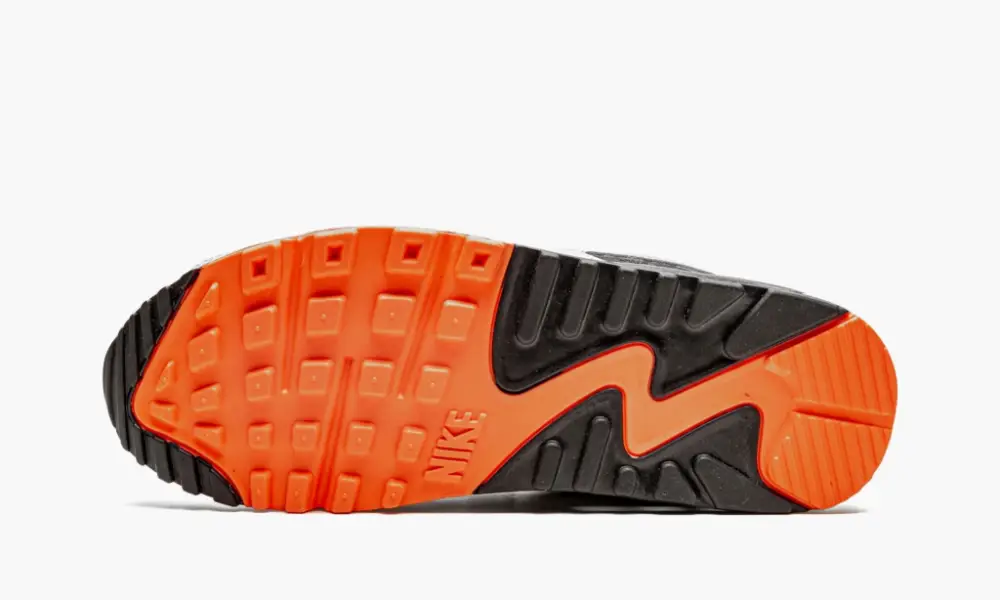Air Max 90 "Black White Turf Orange"