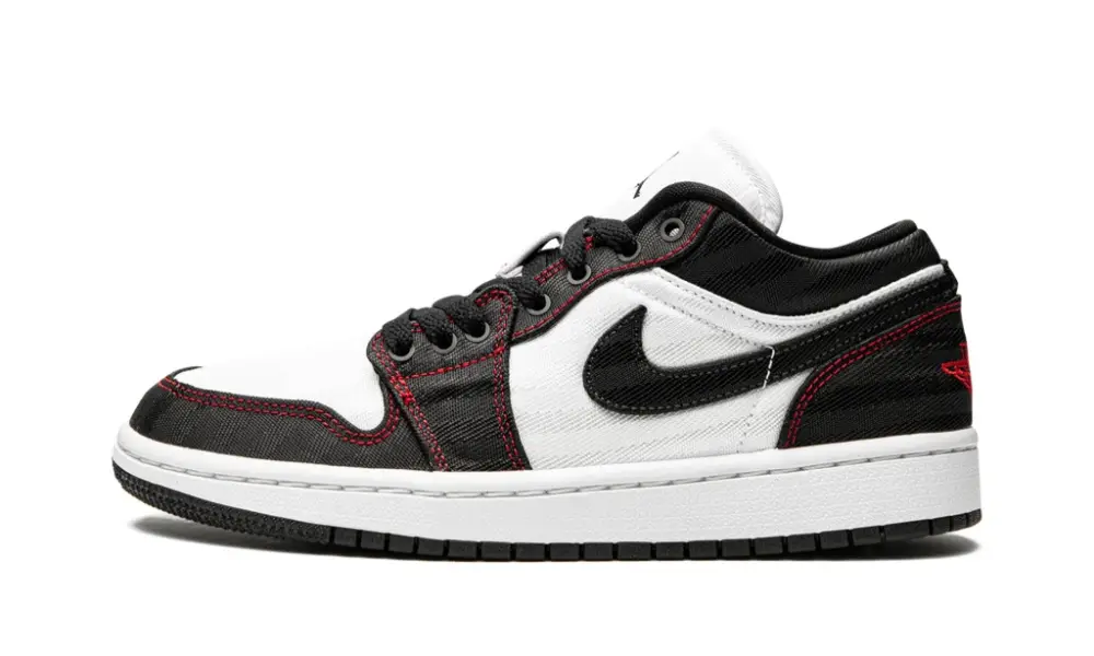 WMNS AIr Jordan 1 Low SE UTL "White Black Red"