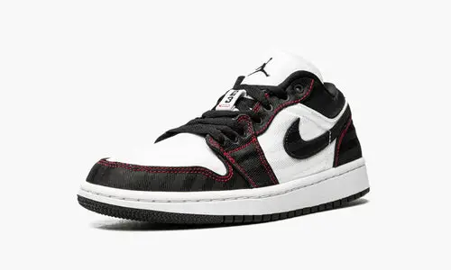 WMNS AIr Jordan 1 Low SE UTL "White Black Red"