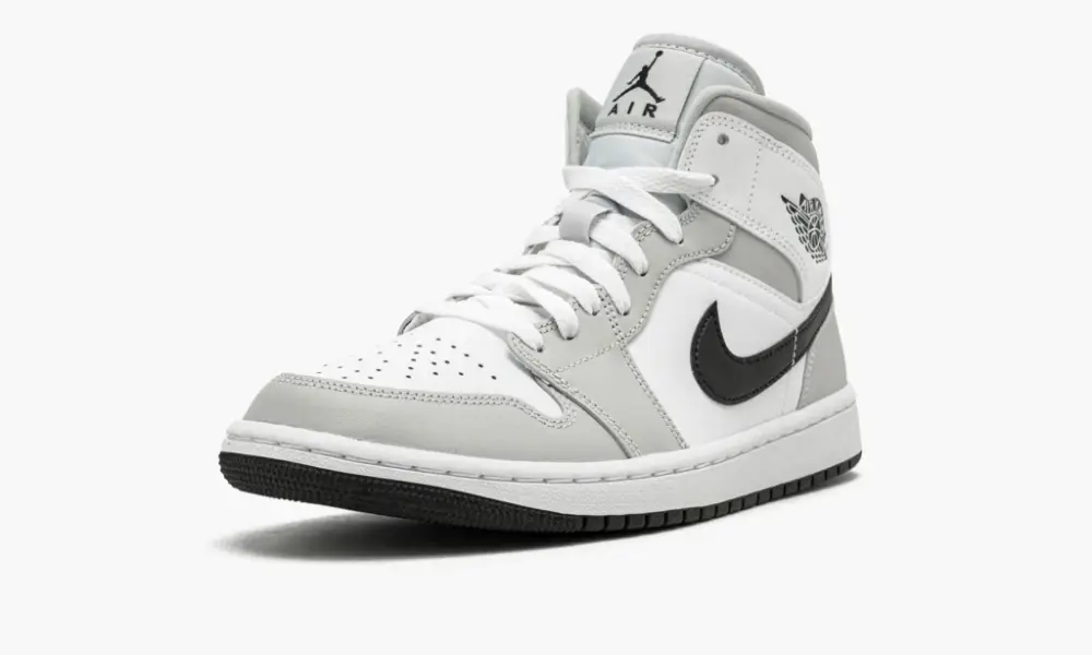 WMNS Air Jordan 1 Mid "Grey Fog" 