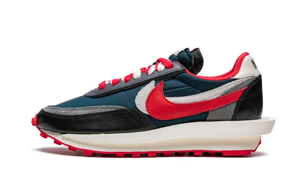 LDWaffle "Undercover x Sacai - Midnight Spruce University Red" 