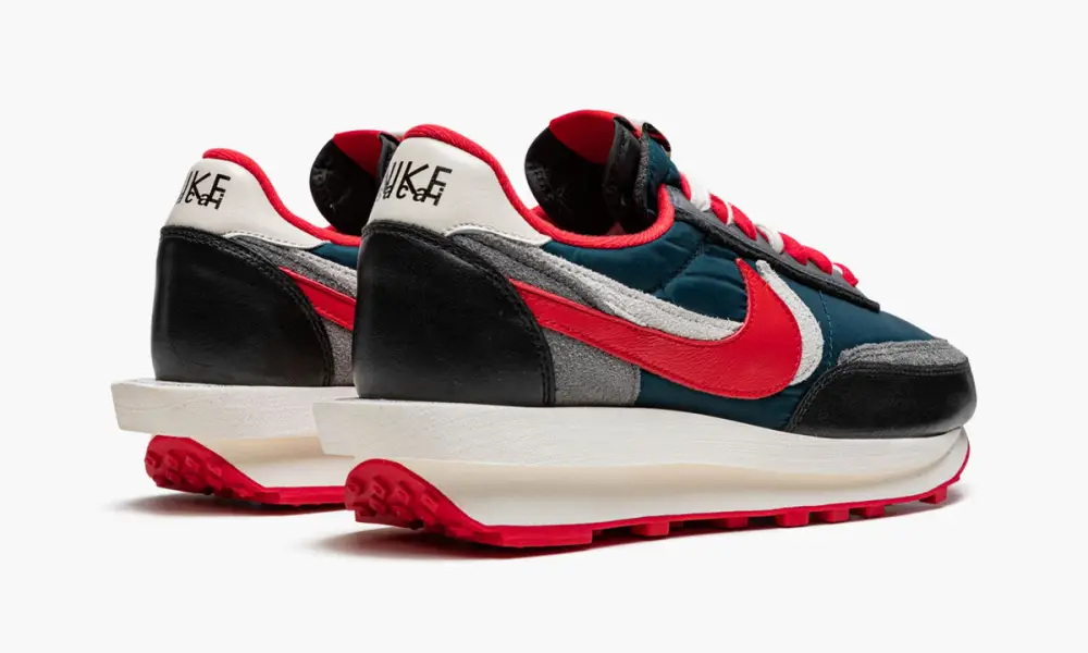 LDWaffle "Undercover x Sacai - Midnight Spruce University Red" 