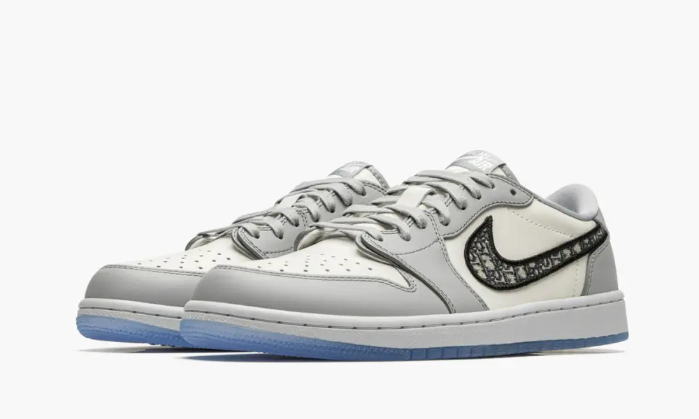 Dior x Air Jordan 1 Low ‘White Grey’ 