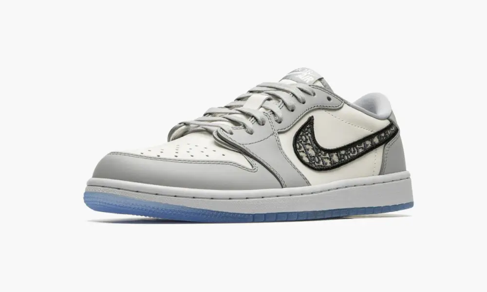 Dior x Air Jordan 1 Low ‘White Grey’ 