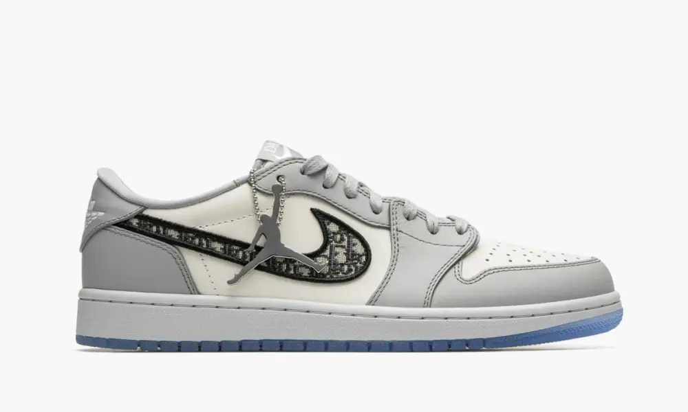 Dior x Air Jordan 1 Low ‘White Grey’ 